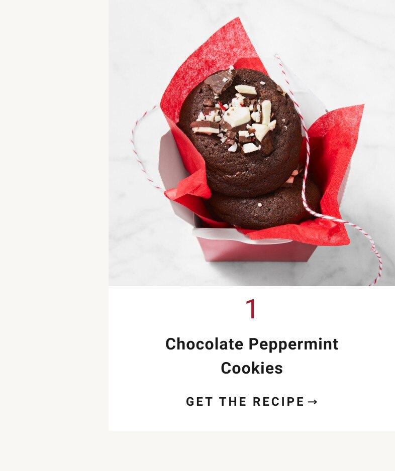 Chocolate Peppermint Cookies